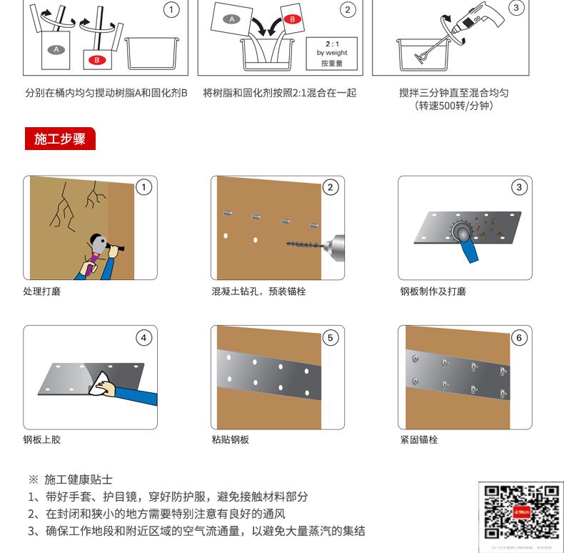 包钢防城粘钢加固施工过程